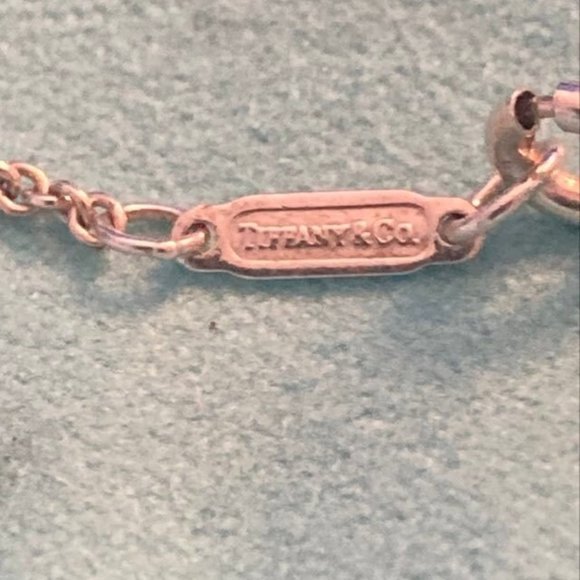 RARE, LIKE NEW  Stunning Tiffany & Co. Sterling Silver Frank Gehry Oval Necklace - Picture 5 of 5